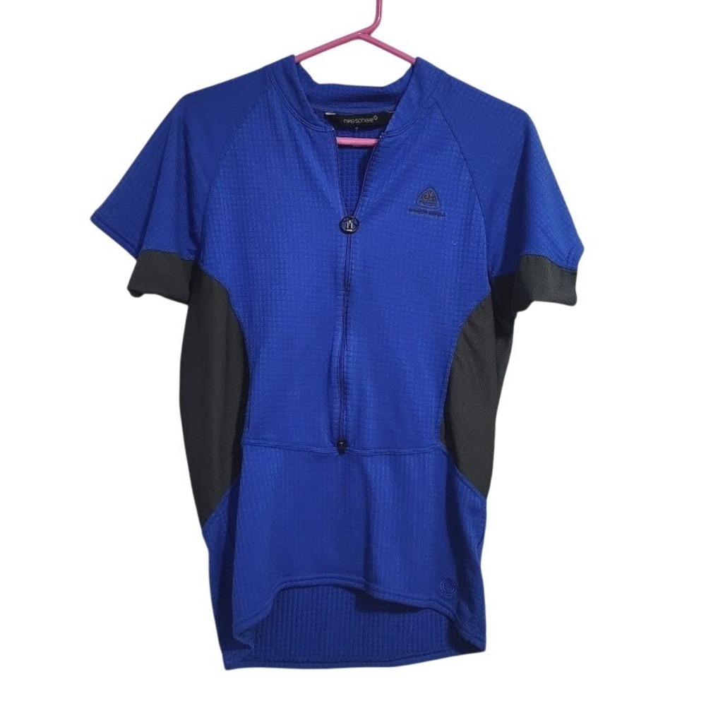 NIKE ACG VTG Cycling Jersey Running Active OREGON SERIES 3/4 Zip blue gorpcore